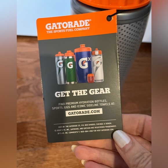 Gatorade Double Wall Insulated Squeeze Bottle, NWT - Picture 5 of 6